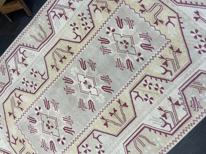 Muted Runner Rug 4' x 5' 11" - No. WR49870