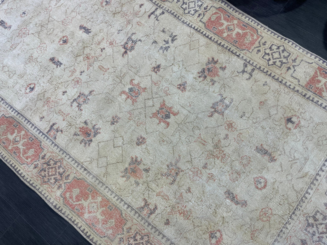 Rust Vintage Turkish Rug 4' 9" x 8' 5" - No. WR96569