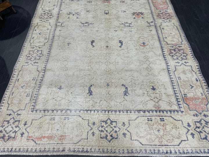 Rust Vintage Turkish Rug 5' x 8' 3" - No. WR38988