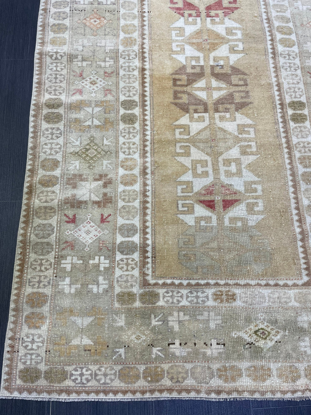 Rust Oushak Rug 4' 1" x 6' 4" - No. WR93613