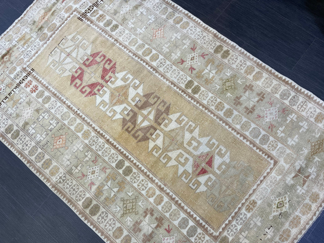 Rust Oushak Rug 4' 1" x 6' 4" - No. WR93613