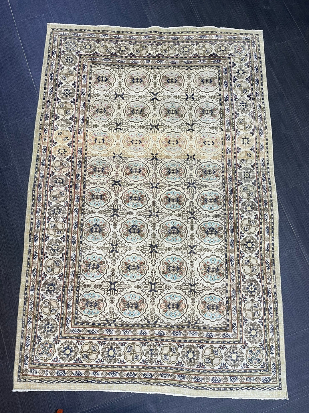 Rust Oushak Rug 3' 11" x 6' - No. WR67710