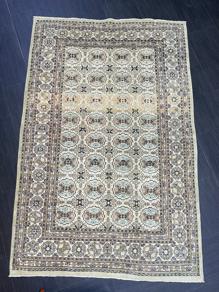 Rust Oushak Rug 3' 11" x 6' - No. WR67710