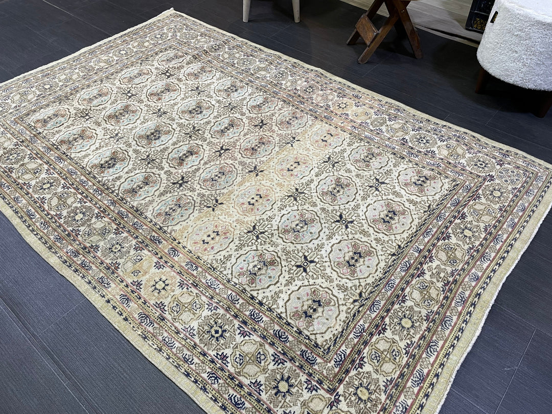 Rust Oushak Rug 3' 11" x 6' - No. WR67710