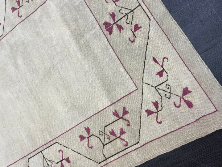 Rust Oushak Rug 4' 1" x 5' 6" - No. WR98404