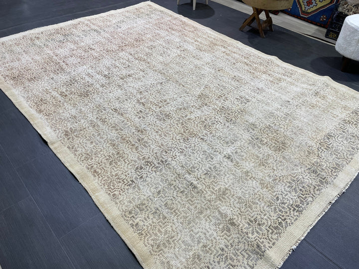 Rust Oushak Rug 6' 1" x 8' 11" - No. WR75299