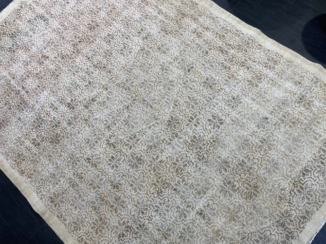 Rust Oushak Rug 6' 1" x 8' 11" - No. WR75299