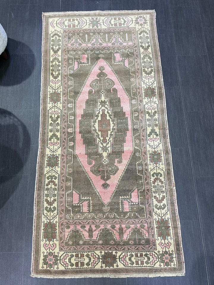 Turkish Oushak Rug 3' 3" x 6' 9" Hand-Knotted view 9