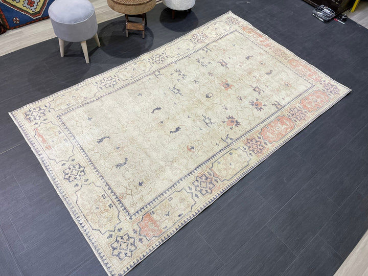 Rust Vintage Turkish Rug 5' x 8' 3" - No. WR38988