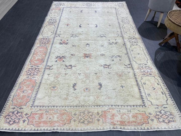 Rust Vintage Turkish Rug 5' x 8' 3" - No. WR38988