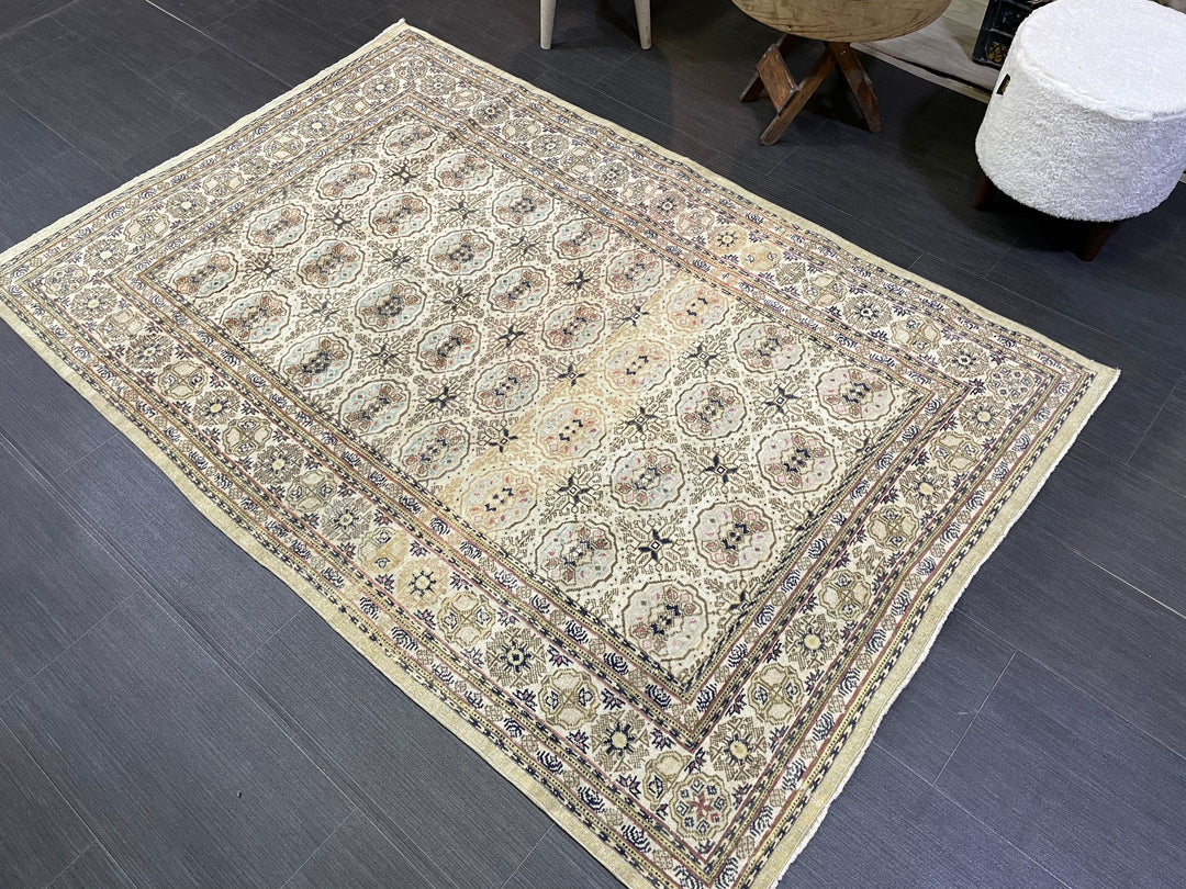 Rust Oushak Rug 3' 11" x 6' - No. WR67710