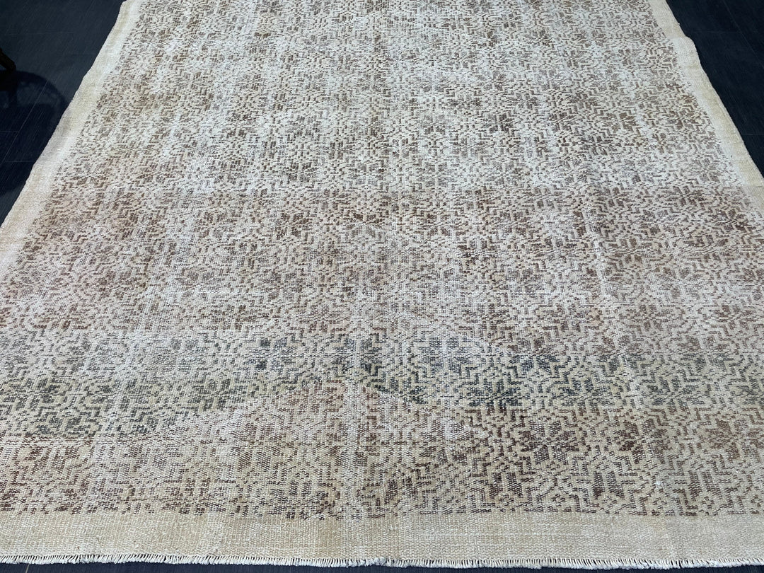 Rust Oushak Rug 6' 1" x 8' 11" - No. WR75299