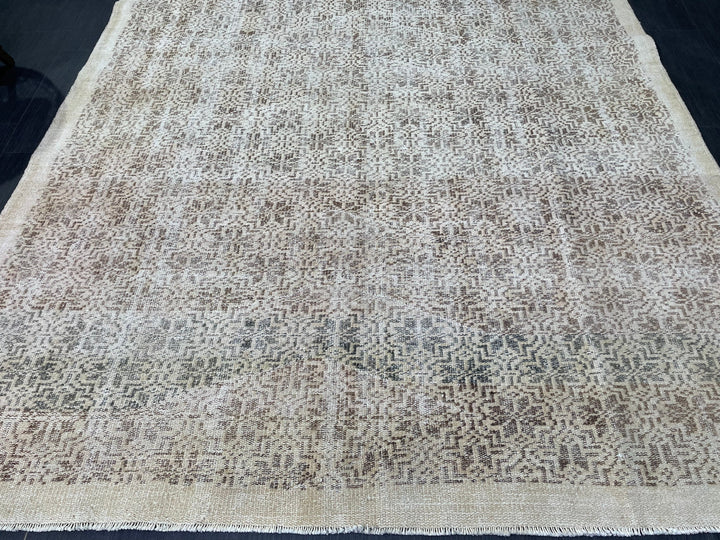 Rust Oushak Rug 6' 1" x 8' 11" - No. WR75299