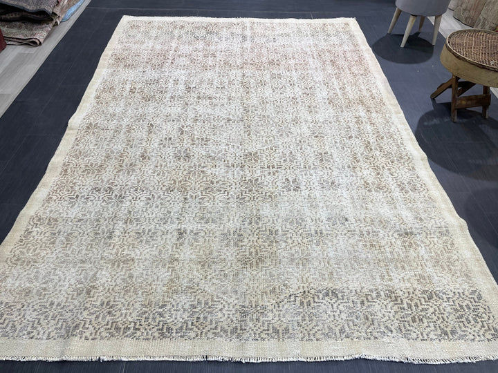 Rust Oushak Rug 6' 1" x 8' 11" - No. WR75299