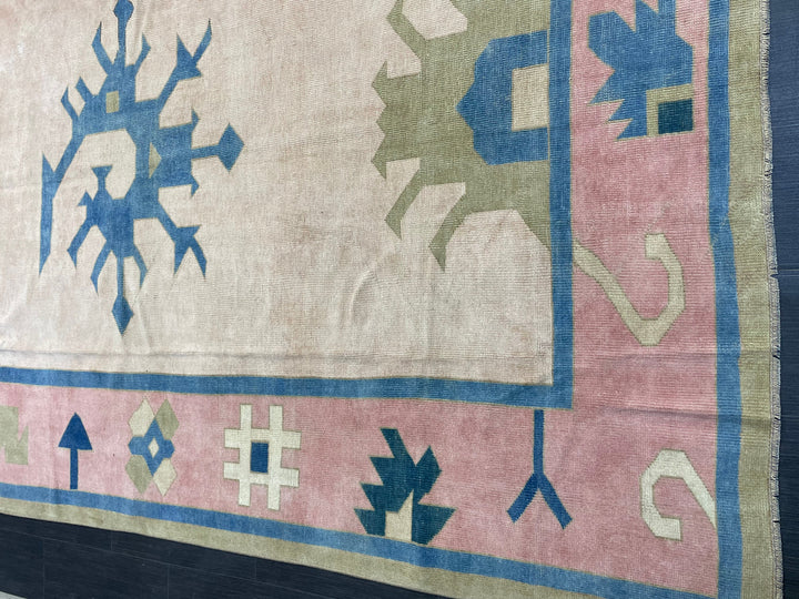 Muted Oushak Rug 6' 11" x 10' 2" - No. WR65854