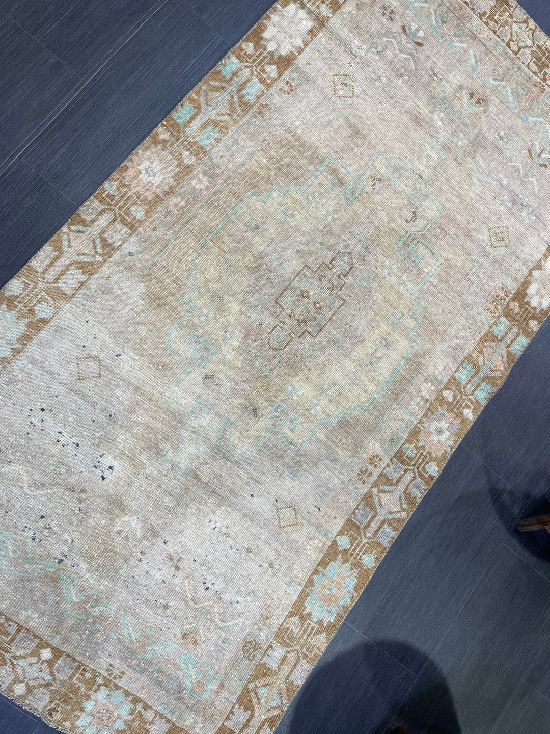 Tan Oushak Rug 3' 4" x 6' 7" - No. WR62060