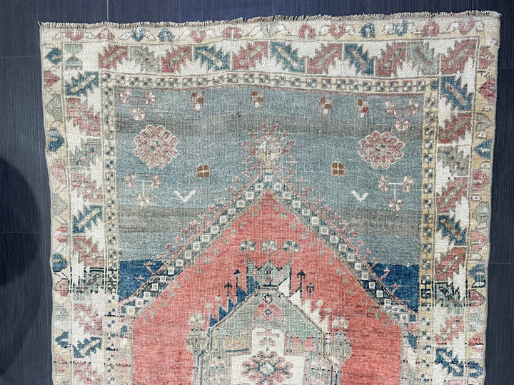 Turkish Oushak Rug 3' 11" x 6' 4" Hand-Knotted view 9