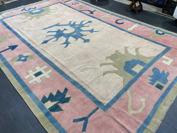 Muted Oushak Rug 6' 11" x 10' 2" - No. WR65854