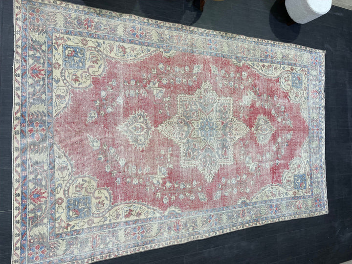 Turkish Runner Rug 5' 10" x 9' 6" Hand-Knotted view
