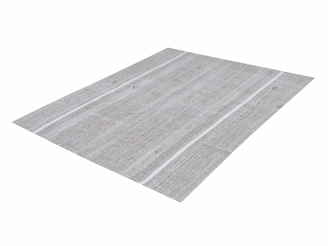 Gray Kilim Rug 5' 11" x 7' 7" | No. VR45413