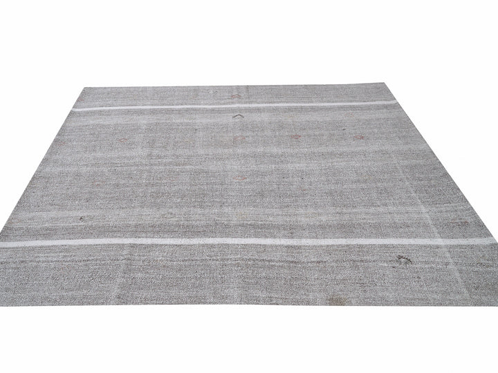 Gray Kilim Rug 5' 11" x 7' 7" | No. VR45413