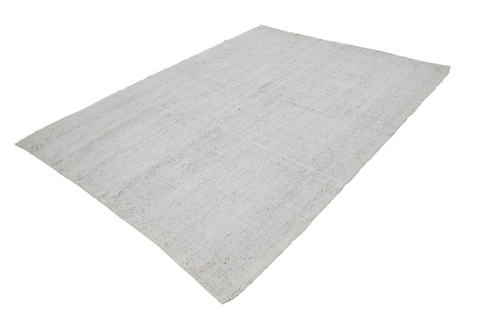 White Kilim Rug 6' 7" x 8' 10" | No. VR26240