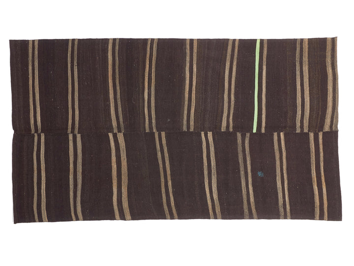 Brown Kilim Rug 5' 10" x 10' | No. VR58498