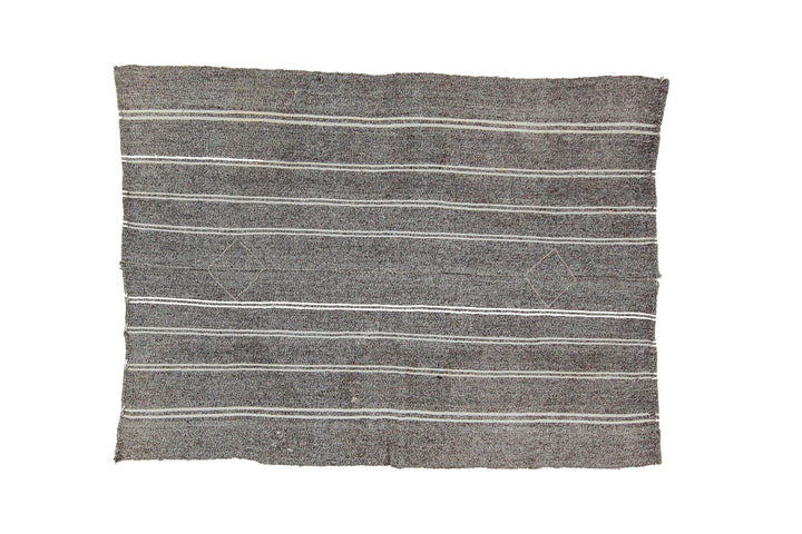 Gray Kilim Rug 4' 9" x 6' 7" | No. VR68167