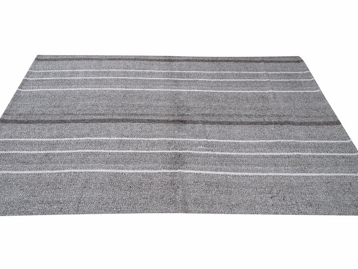 Gray Kilim Rug 4' 11" x 7' 4" | No. VR42686