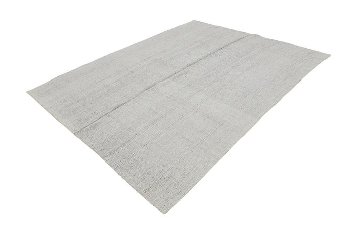 Gray Kilim Rug 7' 1" x 9' 4" | No. VR95767