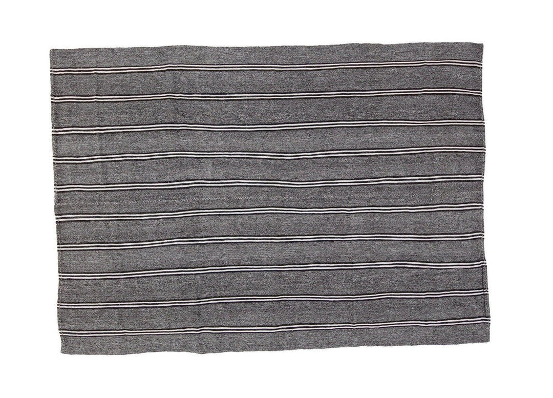 Gray Kilim Rug 7' 3" x 9' 10" | No. VR15735