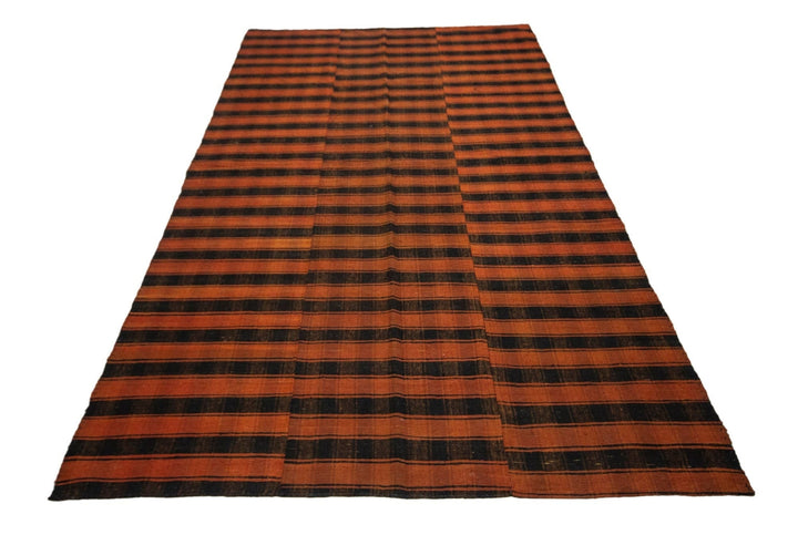 Rust Kilim Rug 5' 9" x 9' 2" | No. VR40753