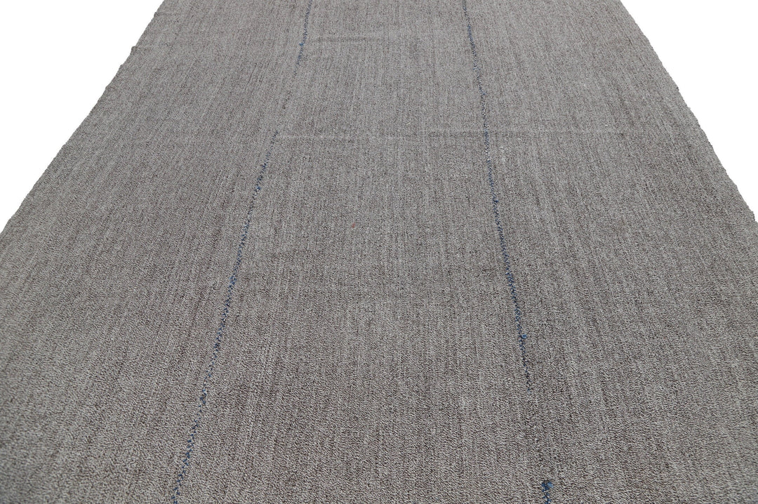 Gray Kilim Rug 8' x 10' | No. VR80071