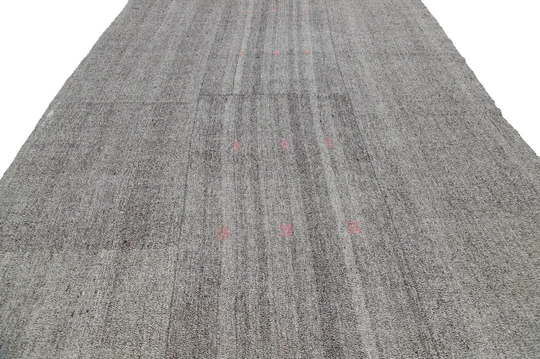 Gray Kilim Rug 11' 4" x 8' 4" | No. VR42344