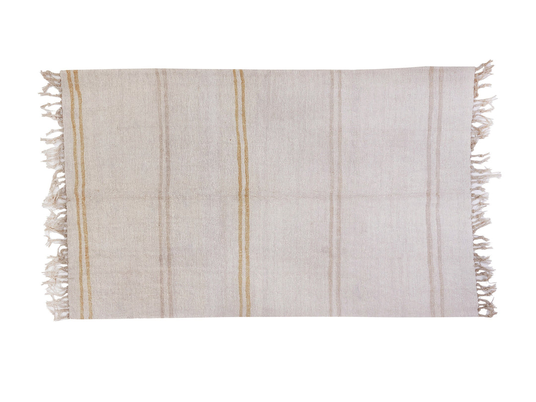 White Kilim Rug 8' 2" x 5' 3" | No. VR43669