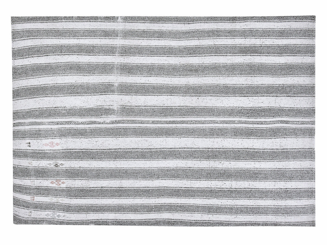 Gray Kilim Rug 6' 8" x 7' 8" | No. VR58928