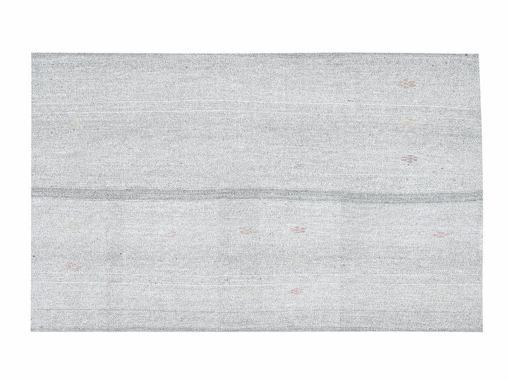 Gray Kilim Rug 4' 11" x 6' 11" | No. VR67718