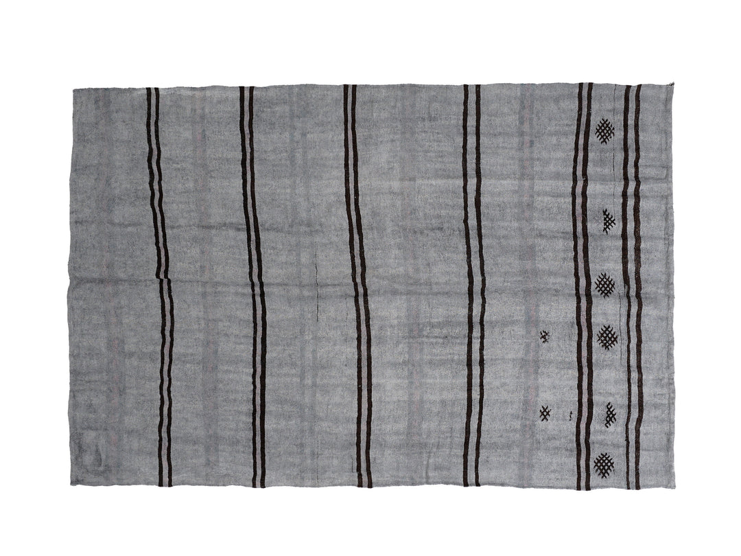 Blue Kilim Rug 5' 7" x 8' 5" | No. VR25836