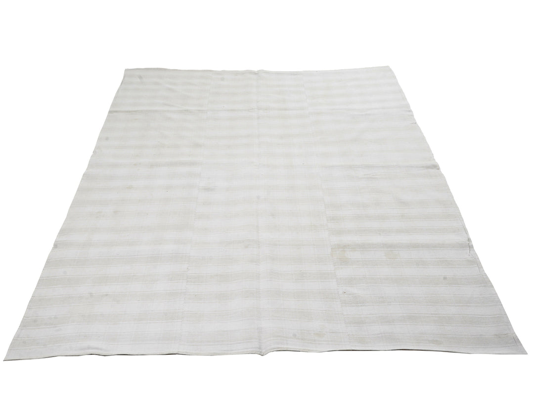 Neutral Kilim Rug 9' 6" x 6' 3" | No. VR55521