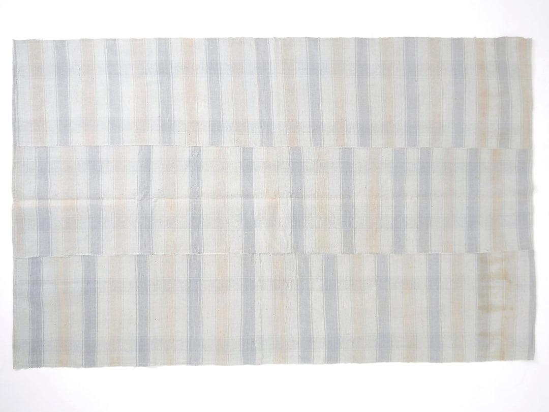 Neutral Kilim Rug 6' 1" x 9' 7" | No. VR50014