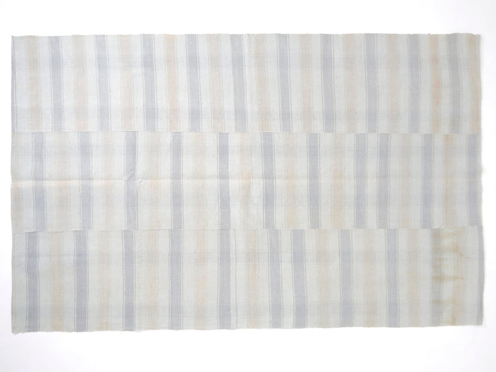 Neutral Kilim Rug 6' 1" x 9' 7" | No. VR50014