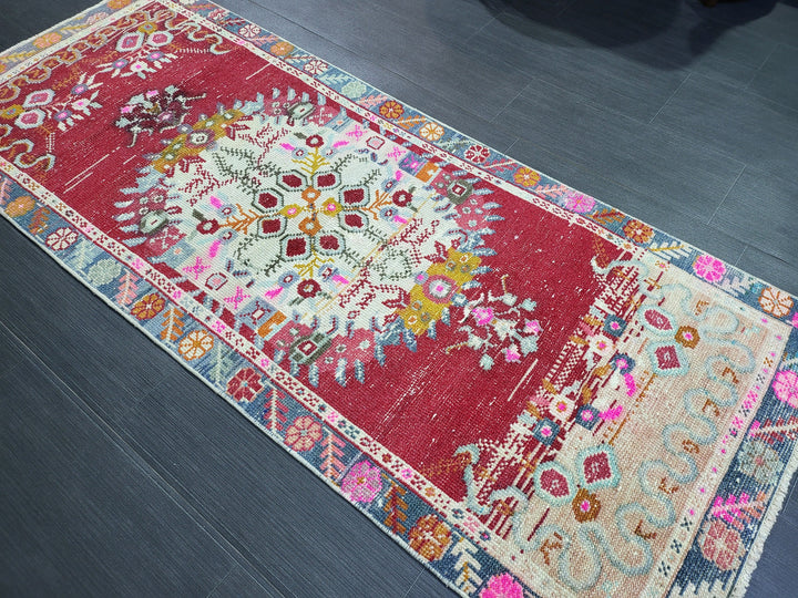 Turkish Oushak Rug 2' 5" x 6' 1" Hand-Knotted