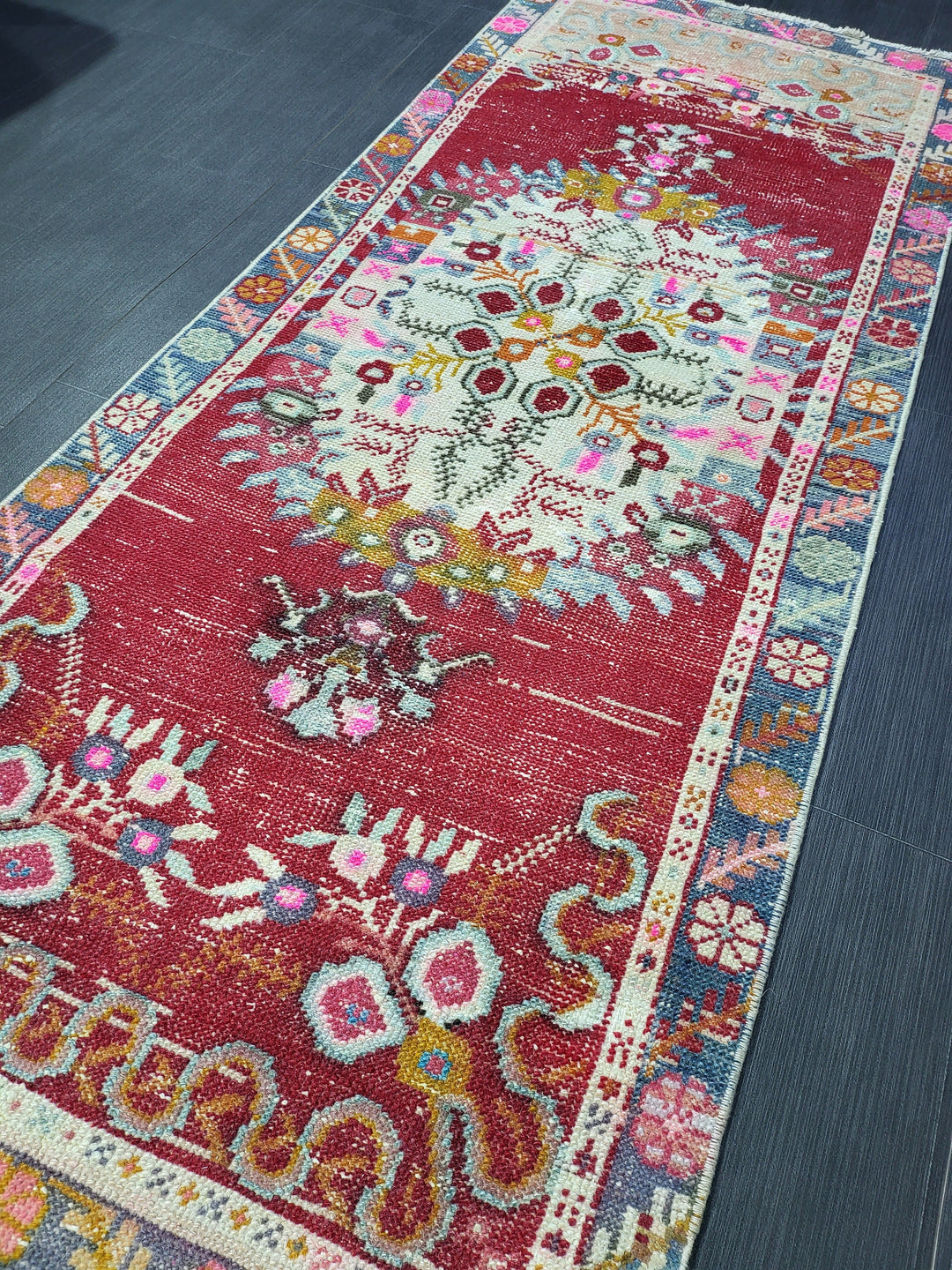 Turkish Oushak Rug 2' 5" x 6' 1" Hand-Knotted view