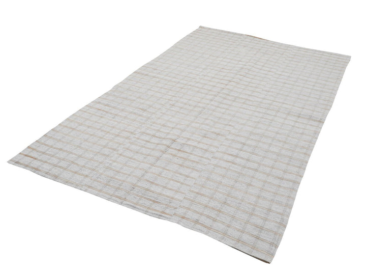 Neutral Kilim Rug 5' 11" x 9' 5" | No. VR20100