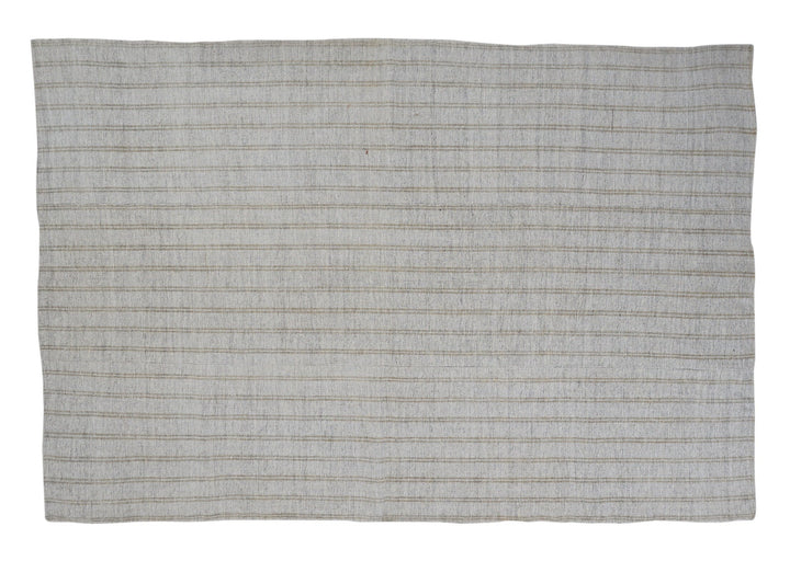 Gray Kilim Rug 7' 2" x 10' 8" | No. VR26587