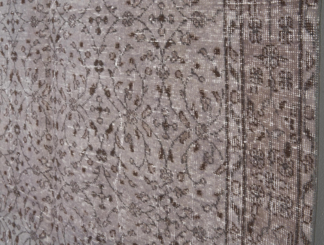 Gray Oushak Rug 8' 10" x 5' 4" | No. VR35693
