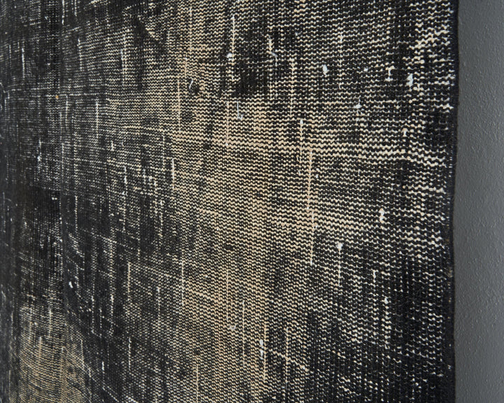 Black Vintage Turkish Rug 9' 2" x 5' 4" | No. VR47166