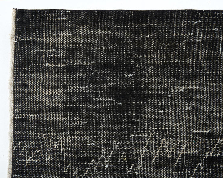 Black Vintage Turkish Rug 9' 2" x 5' 4" | No. VR47166