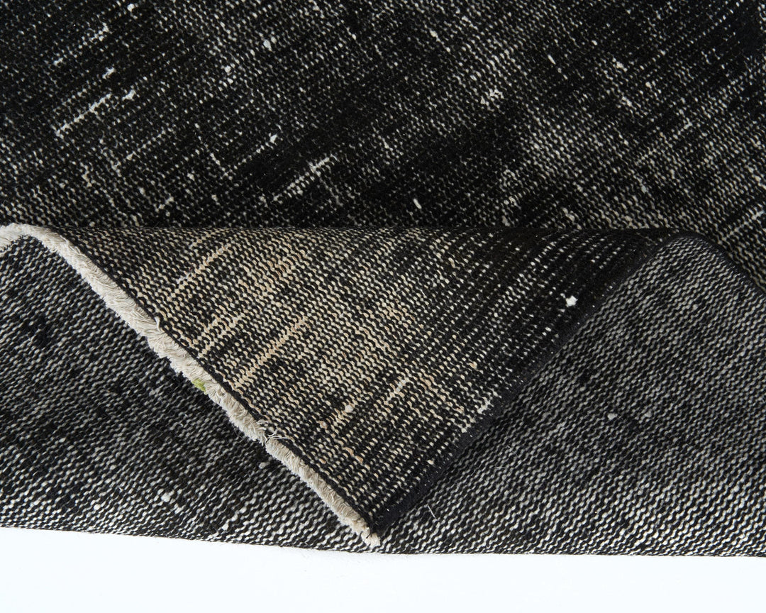 Black Vintage Turkish Rug 9' 2" x 5' 4" | No. VR47166