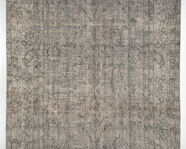 Gray Oushak Rug 8' 2" x 4' 9" | No. VR92342